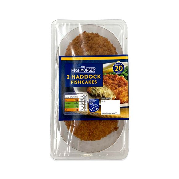 2 Haddock Fishcakes 270g The Fishmonger ALDI.IE